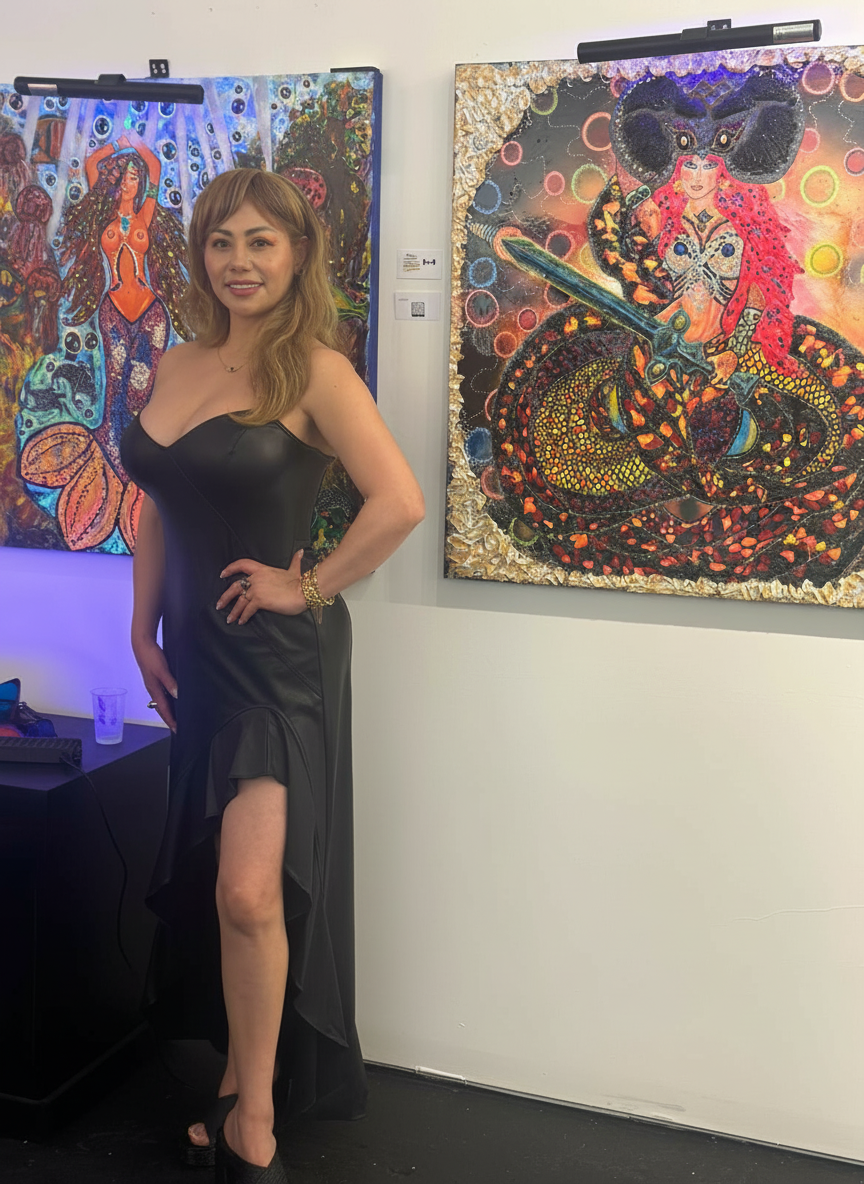 Artist Belkiz Castellanos 1